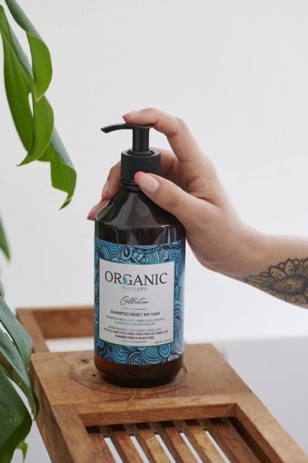 Organic Therapy Shampoo for Sensitive and Irritated Scalp 500ml